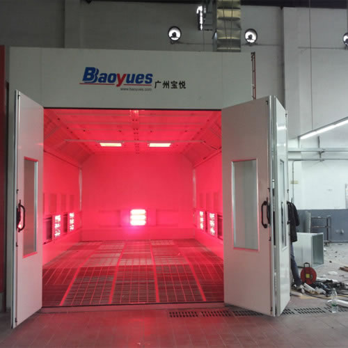 Infrared (Movable) Spray Booth BY-2