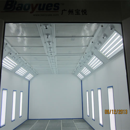 Spray Booth with Water-Borne Paint System BY-6